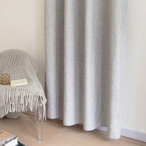 Draperie Softica Faux 140 x 240 cm Grey