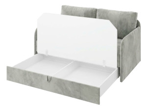 Canapea dreaptă extensibilă Polo 150 x 190 cm Iris 90