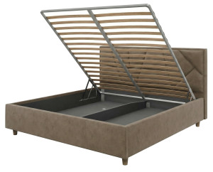 Pat Erevan în complect cu salteaua Relaxe Confort 160 x 200 cm London 04