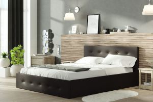 Кровать AS Amazon 120 x 200 см Brown