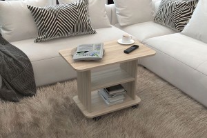Masă de cafea Fabrik Home Rolic Stejar sonoma
