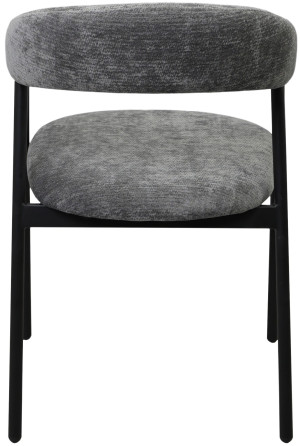 Стул для кухни DP Leto Grey (DAVIS-VIBE-95) + Black Legs
