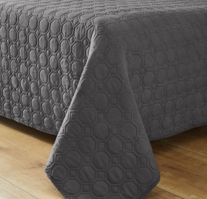 Cuvertura Blanket Nancy 220x250 cm Dark Grey