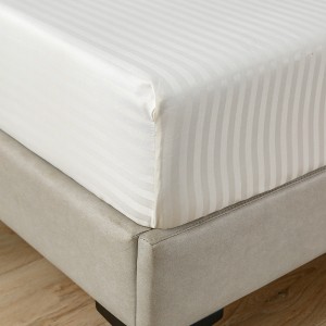 Set de lenjerie pentru pat Relaxe Home Stripe Dreams 200 x 220 cm Cream