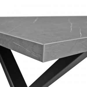 Кухонный стол DP Onix 150x80x75 см Black