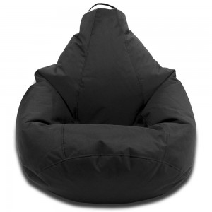 Fotoliu sac Bean Bag Pară Oxford XXL Black