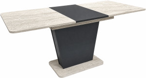 Раздвижной стол Magnus Lali Travertin/Anthracite