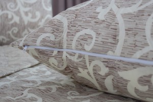 Покрывало + 2 Наволочки TEP ELEGANT COTTON 220 x 240 см Beige and White