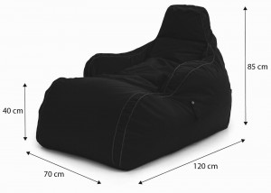 Кресло-мешок Bean Bag GigaByte Oxford XXL Blue