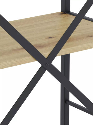 Стеллаж Nex Loft 180 Anthracite/Oak Artisan