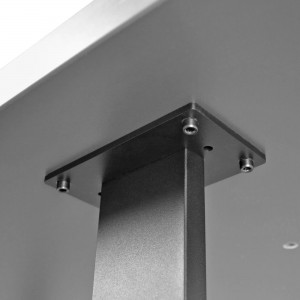 Masă de bucătărie DP Hana 150x80 cm Marmură neagră/Black