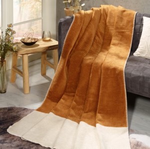 Cuvertura Blanket Oliver 150 x 200 cm Yellow