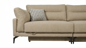 Canapea dreaptă extensibilă Amberg Silk Ape 2