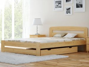 Деревянная кровать MM Лидия 90 x 200 см Beige