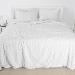Cuvertura Welpy Soft Angora 240 x 260 cm Light Grey