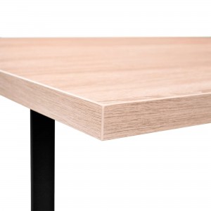 Masă de bucătărie DP Hana 180x90 cm Sonoma/Black