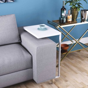 Журнальный столик MobiCasa Fiji Mono White