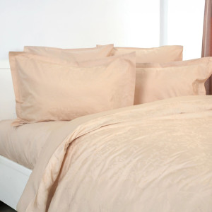 Set de lenjerie pentru pat TEP Grace Jacquard 200 x 220 cm Beige
