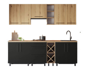 Bucătărie în serie Fabrik Home Basalt 2.5 m 