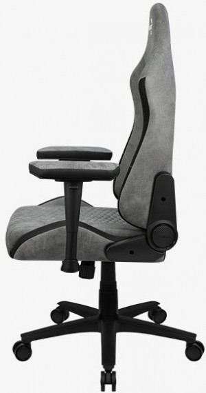Геймерское кресло AeroCool Crown AeroSuede Grey