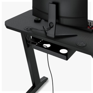 Masă gaming Sense7 Nomad Basic 120 x 60 cm Black