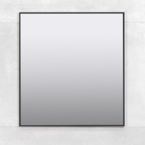 Простое зеркало Bayro Modern З 70 x 80 см Antracit