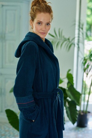 Халат Blanket Soft Zellige M Dark Blue