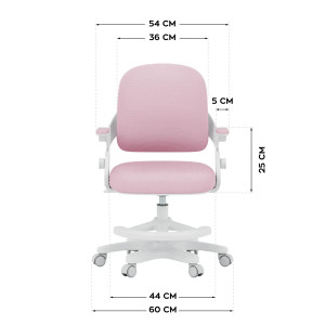Fotoliu pentru copil Junior 4.3 Pink