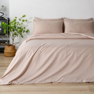 Set de lenjerie pentru pat Relaxe Home Stripe Dreams Powder