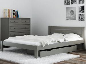 Деревянная кровать MM Азия 160 x 200 см Grey