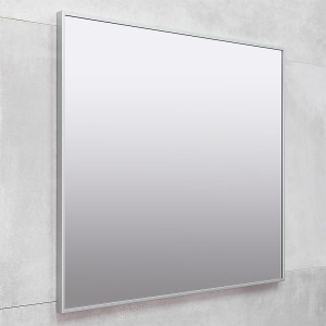 Oglindă simplă Bayro Modern Î 90 x 80 cm White