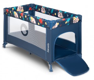 Pătuc pliabil 2 în 1 Lionelo Stefi Navy