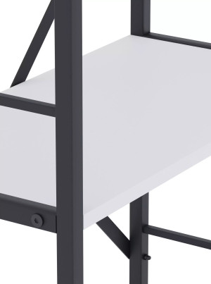 Стеллаж Nex Loft 170 Anthracite/ White snow