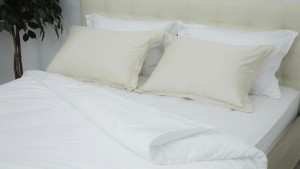 Set de lenjerie pentru pat Askona Home EUR 200 x 220 cm White Snow