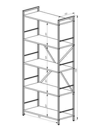 Raft Nex Loft 170 Anthracite / Anthracite