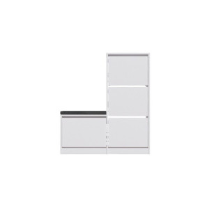 Pantofar Hanah Home Dude White