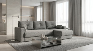 Canapea de colț extensibilă Light Gemma 85