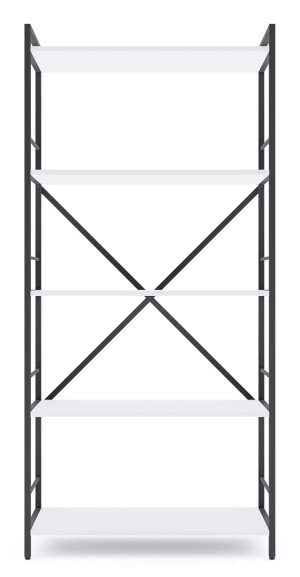 Стеллаж Nex Loft 170 Anthracite/ White snow