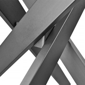Кухонный стол DP Torino Rondo Sonoma/Black