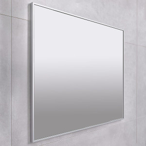 Oglindă simplă Bayro Modern Î 100 x 80 cm White
