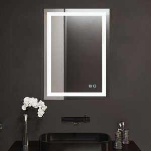 Oglindă cu iluminare LED Bayro Elipso 50 x 80 cm 