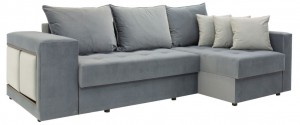 Угловой раскладной диван ArtVent Venera Dark Grey