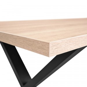 Кухонный стол DP Onix 150x80x75 см Sonoma/Black