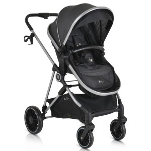 Cărucior 2 în 1 transformabil Moni Kali Black
