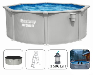 Piscină Bestway Hydrium 366 x 122 cm 