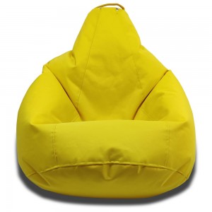 Fotoliu sac Bean Bag Pară Oxford XXL Yellow