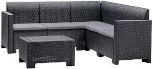 Набор садовой мебели Bica Nebraska Corner Graphite