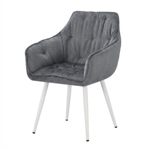 Scaun pentru bucătărie Yasen DC 6014-Р Grey/White legs