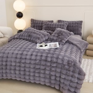 Set de lenjerie pentru pat Relaxe Home Puffed Dreams Grey