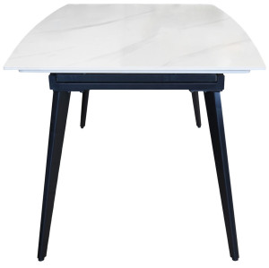 Masă extensibilă DP Elara 140/200x90 cm Ceramic White XSS03